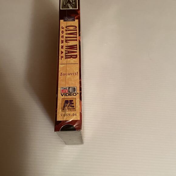 Civil War Journal ZOUAVES! VHS -1994 Time Life/A&E THE HISTORY CHANNEL -Sealed - Picture 4 of 7